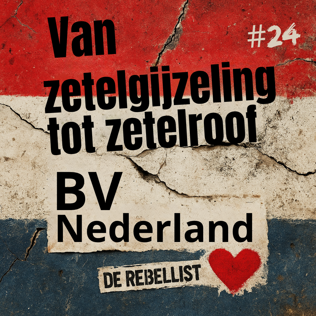 We noemen het democratie, maar het lijkt steeds meer op een stoelendans zonder muziek. Partijleden nemen ontslag, houden hun zetel — en hun salaris. Ze noemen het vrijheid, maar het voelt als bezit. In elk ander bedrijf zou je ontslagen worden. Bij BV Nederland blijf je gewoon zitten. Van zetelgijzeling tot zetelroof, over hoe macht persoonlijk bezit werd.